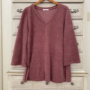 Mauve Chenille Sweater